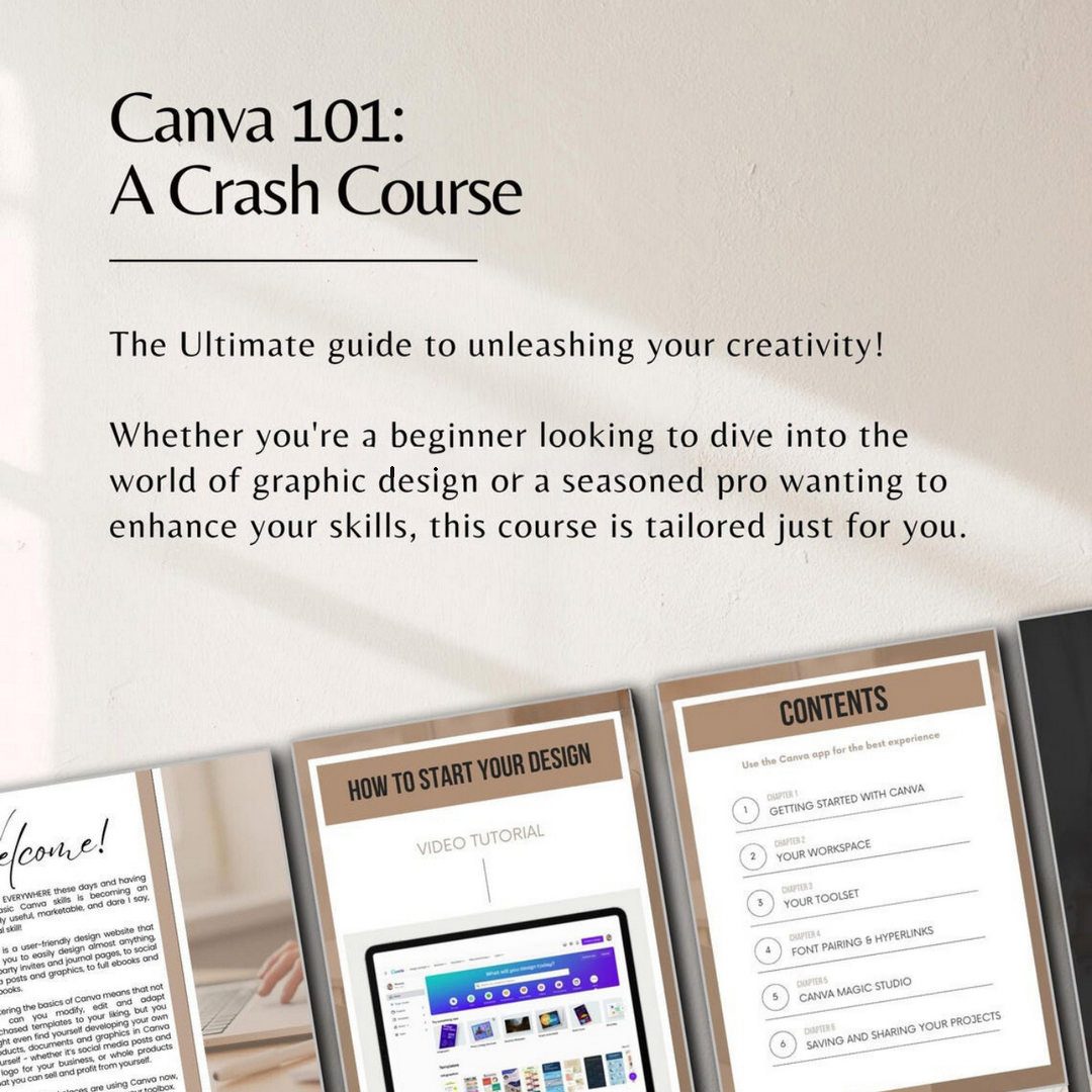 Done for You Canva Crash Course with MRR/PLR - Monday Products