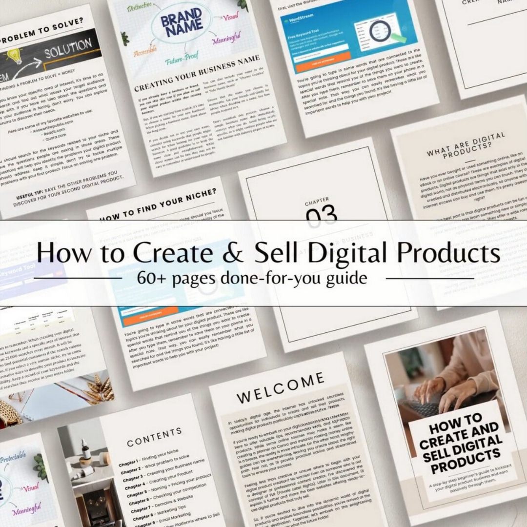 Creating Product Guide Done for You Create & Sell Digital Products Guide with MRR/PLR - Monday ...