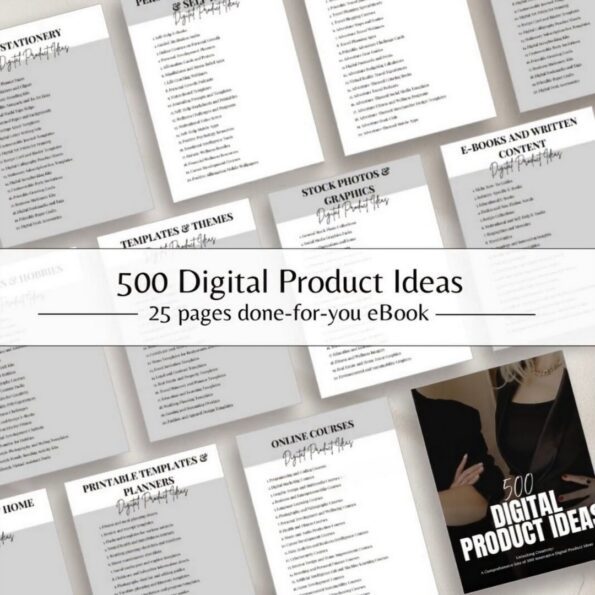 done for you digital product ideas ebook 2