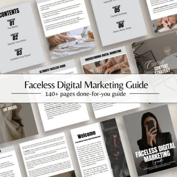 done for you faceless digital marketing guide 2
