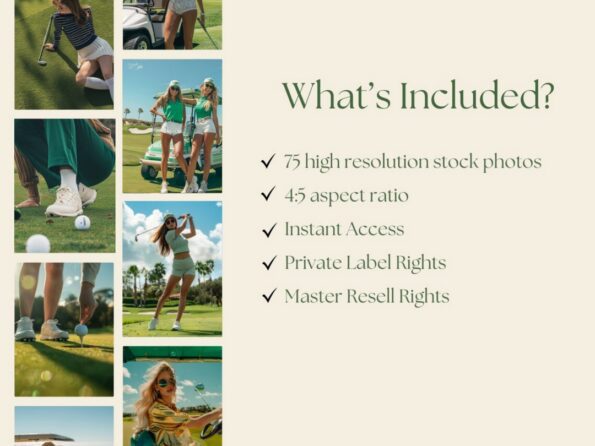 golf lifestyle stock photos 6