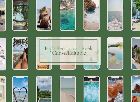 luxury beach faceless reels videos 3