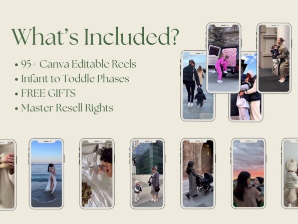 motherhood aesthetic faceless reels videos 9