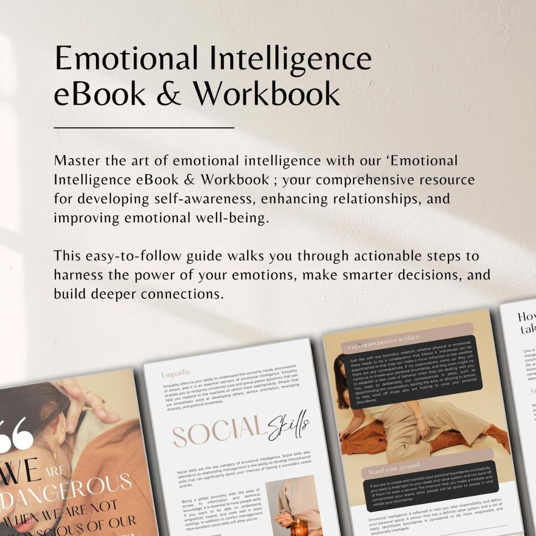 Done for You Emotional Intelligence Workbook with MRR/PLR - Monday Products