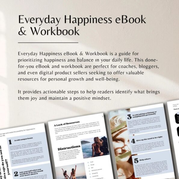 Everyday Happiness eBook Workbook 3