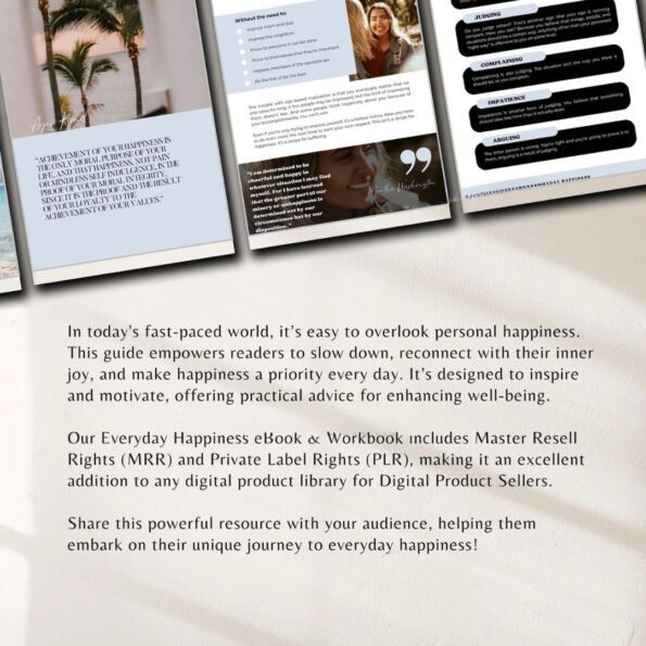Everyday Happiness eBook Workbook 5