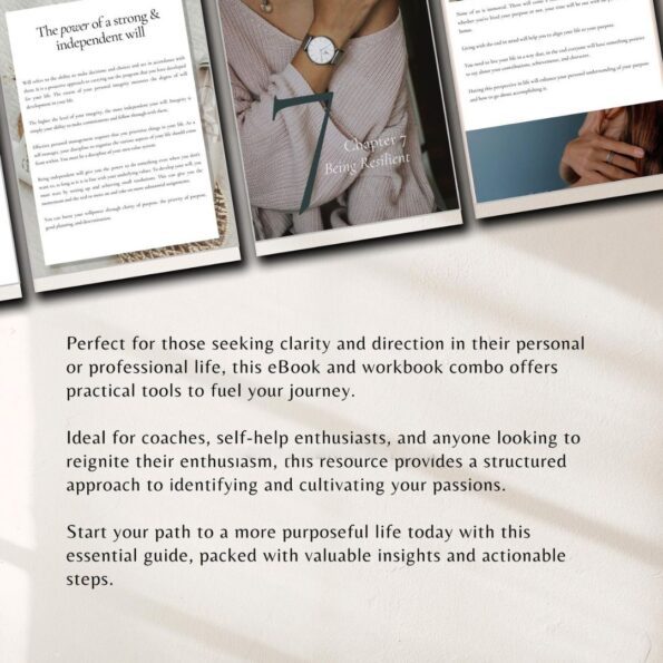 Finding and Fueling your passion eBook Workbook 5