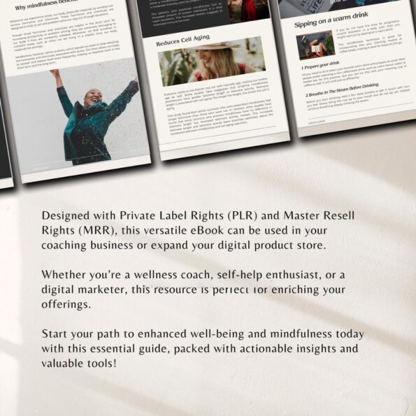 Mindfulness eBook Workbook 5